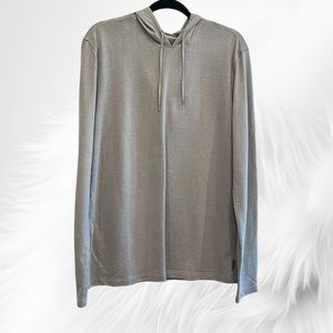 Men's Gray Hoodie Shirt